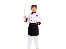 Fantasia de chef cozinheiro para criança