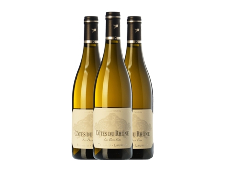 Vinho branco TARDIEU-LAURENT Les Becs Fins Blanc Côtes du Rhône (0.75 L - 3 Unidades)