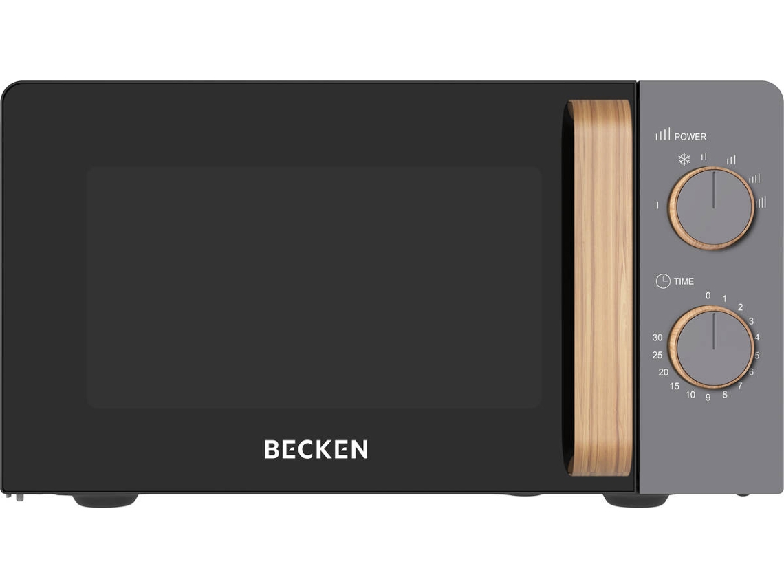 Micro-ondas BECKEN BMWO9565GR (20 L - Sem Grill - Cinzento)