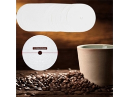 400 Filtros De Café Percoladores, Sem Tratamento, 9,5 Cm, Filtros De Papel Descartáveis, Filtros Para Café De Bancada Aquaforge (l)