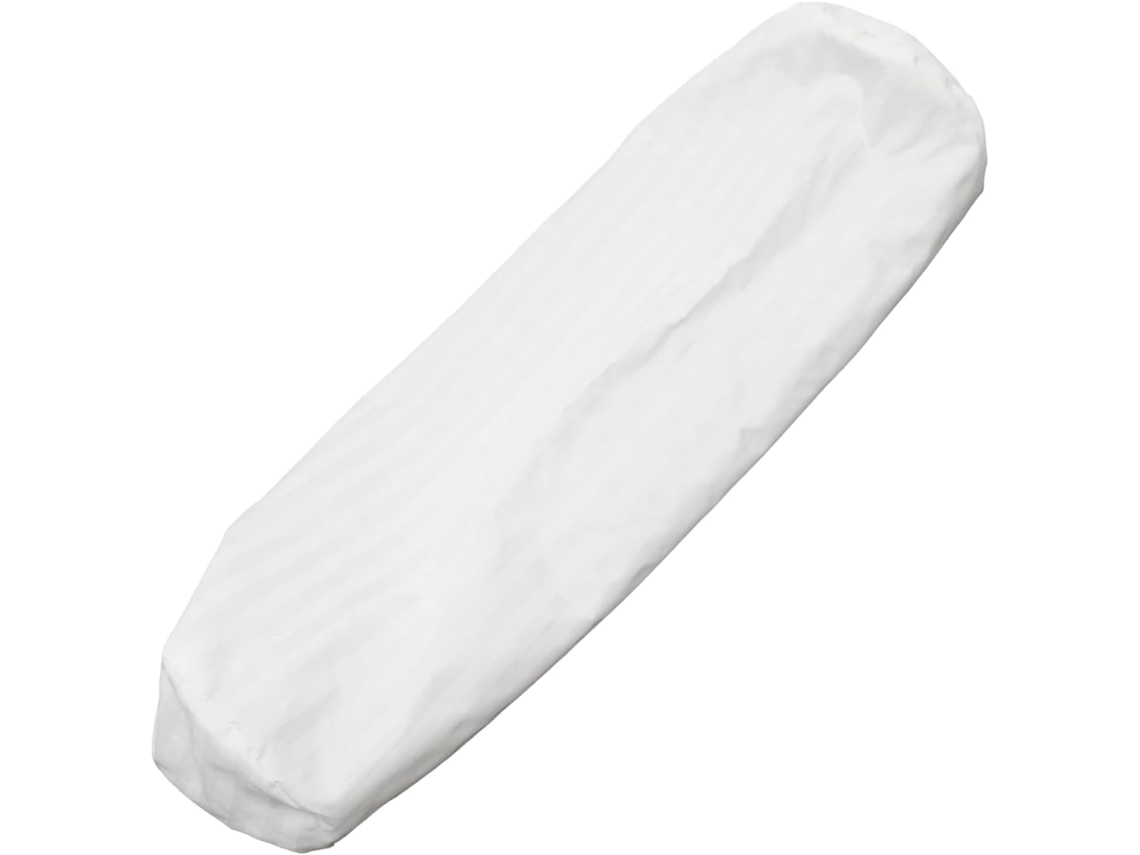 Fronha de Tecido Branco para Almofadas Pescoço, Durável e com Superfície Lisa, Ideal como Presente CHABERLU