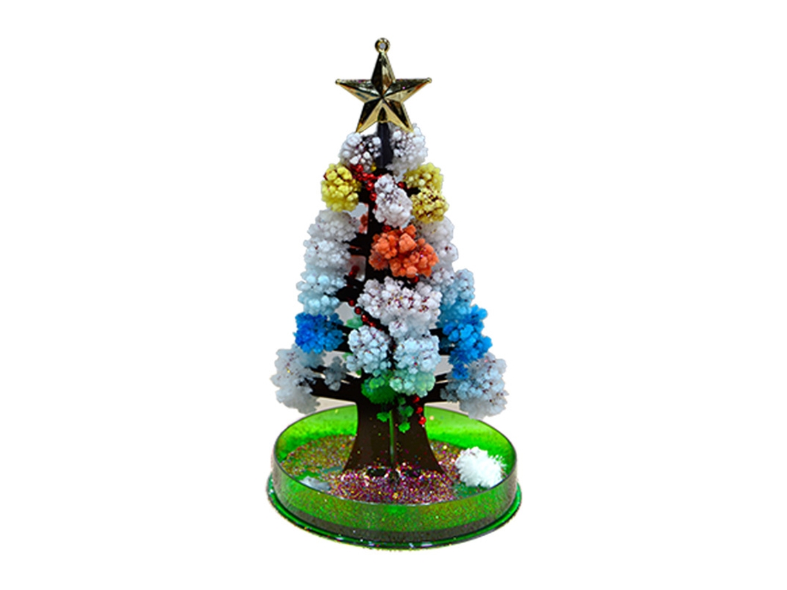 Árvore De Natal Cristalizada: Interessante, Romântica E Com Flores, Perfeita Para Crianças.-aquaforge