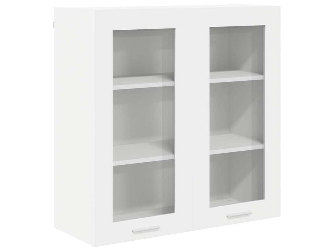Guarda-roupa suspenso branco em madeira trabalhada e MAISON EXCLUSIVE 80x31x80 cm
