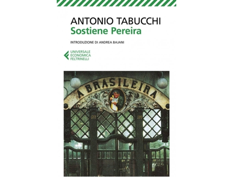 Livro Sostiene Pereira de Antonio Tabucchi (Italiano)