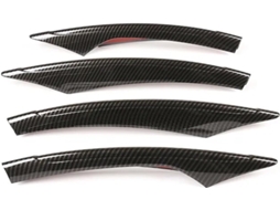 Tapete Automotivo para Farol de Neblina Dianteiro em Abs para Mercedes benz Classe e W213 2021 2022 Resistente