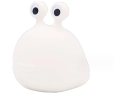 Luz Noturna Yizhood H L 14 Cute Slug Home Soft Silicone Usb Recarregável Branco