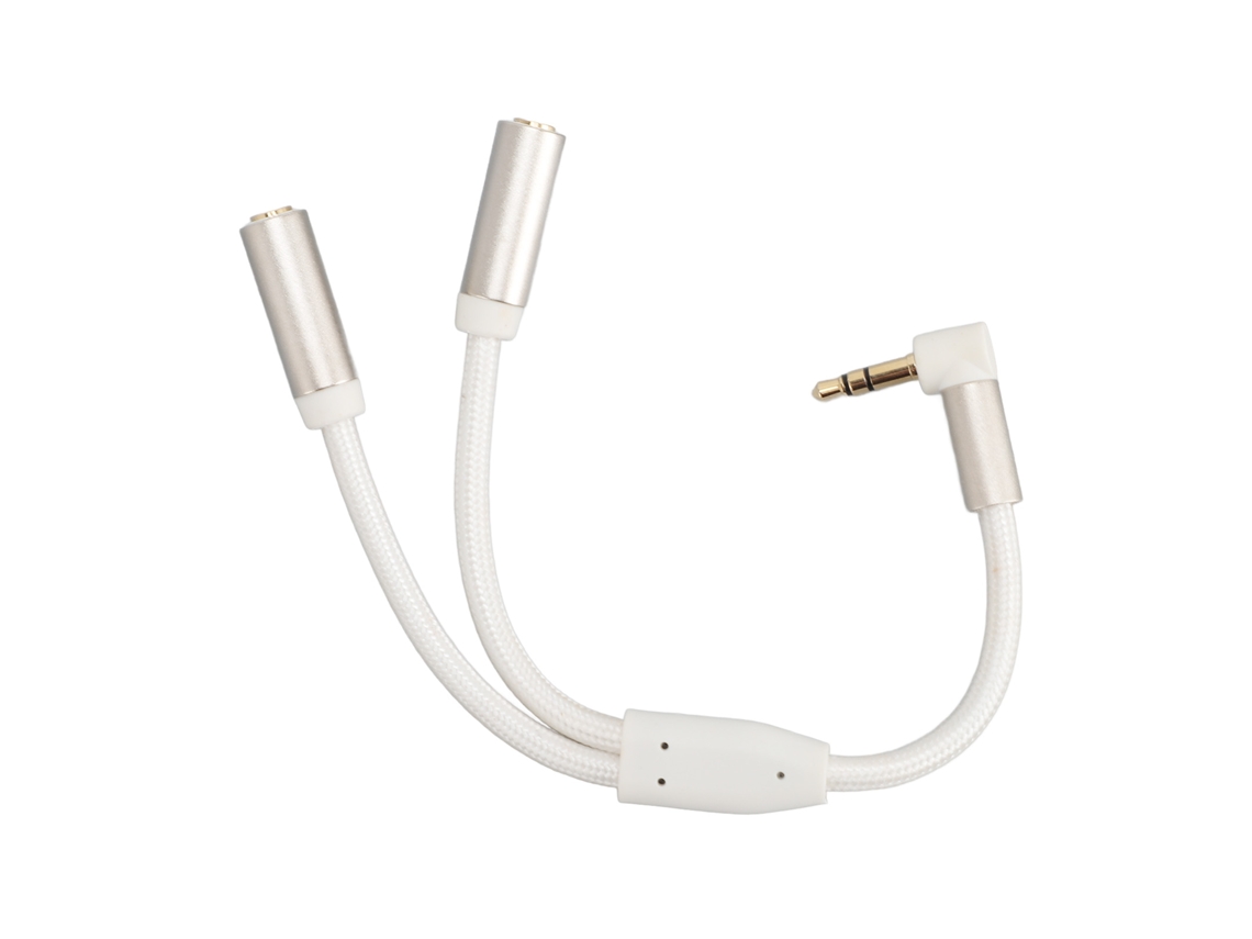 Aetheria divisor de Fones de Ouvido 3,5mm Macho para 2 Fêmea Estéreo Cabo Adaptador para Pc Laptops Tablets