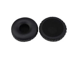 Conjunto de 2 protetores de fone de ouvido em couro sintético e espuma rígida para fones de ouvido JBL E40BT/T450. GIECY