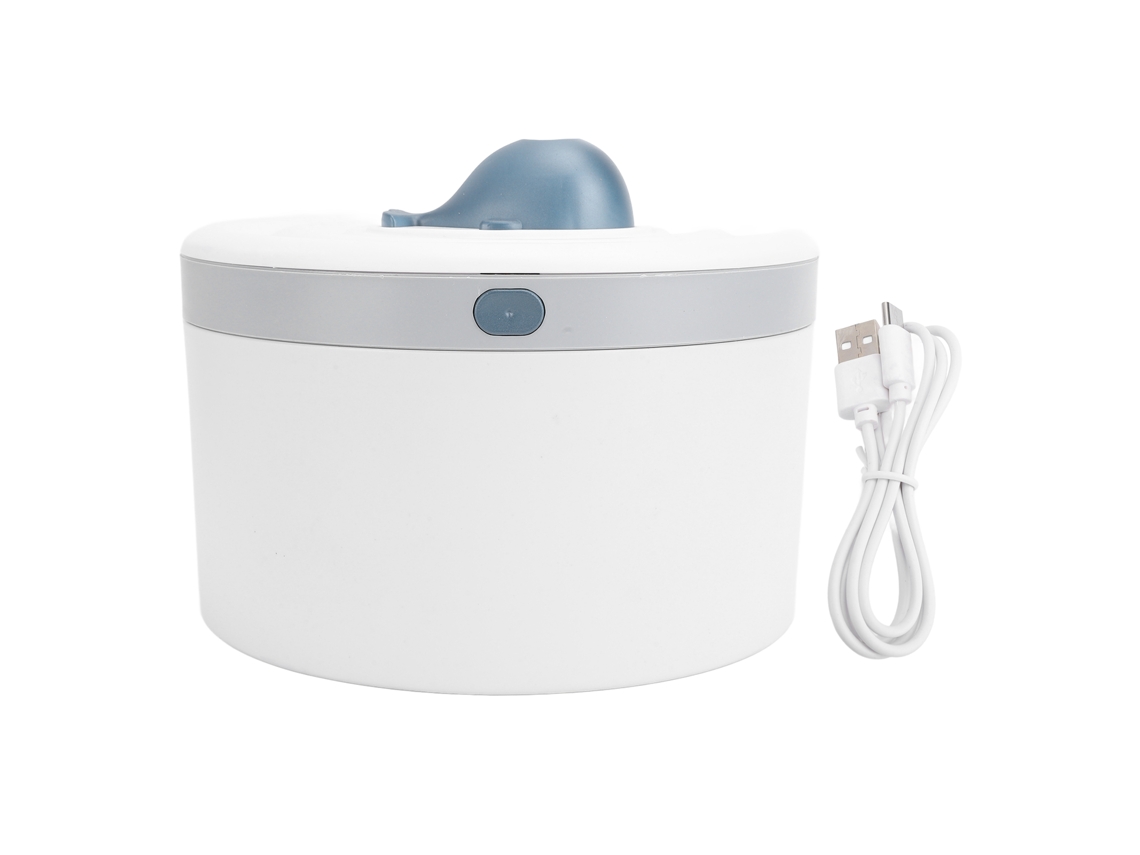 Humidificador de névoa fria 1.5L USB luz noturna desligamento automático silencioso para quarto escritório S/MARCA