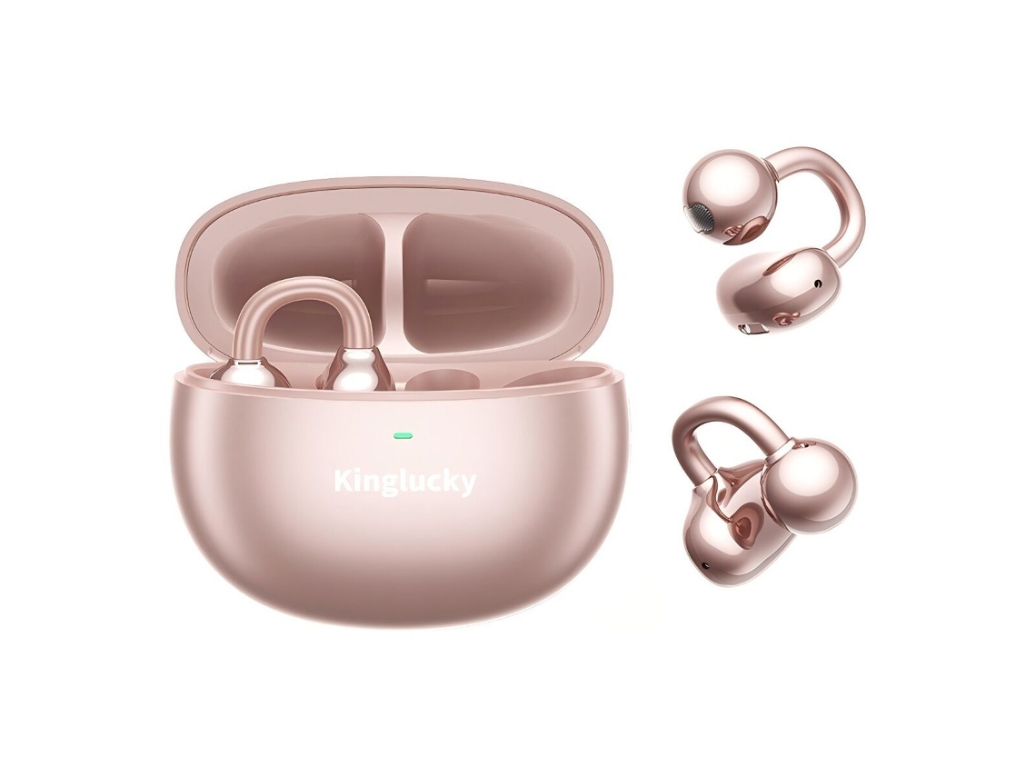 Auriculares Clip Kinglucky Confort, Cancelación De Ruido E Impermeabilidade