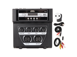Mixer Karaokê Portátil Mini LAXISCREED Bluetooth