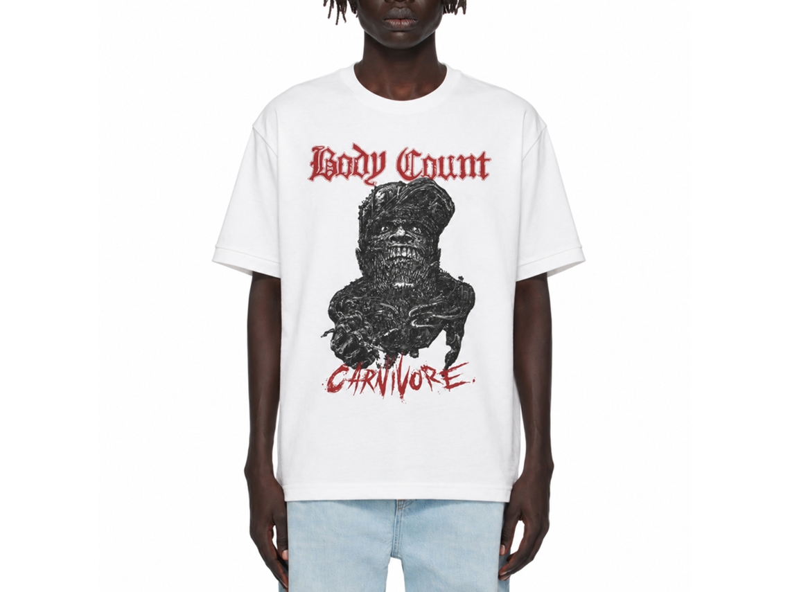 Body Count Carnivore T-shirt Unisex Adults Size:s