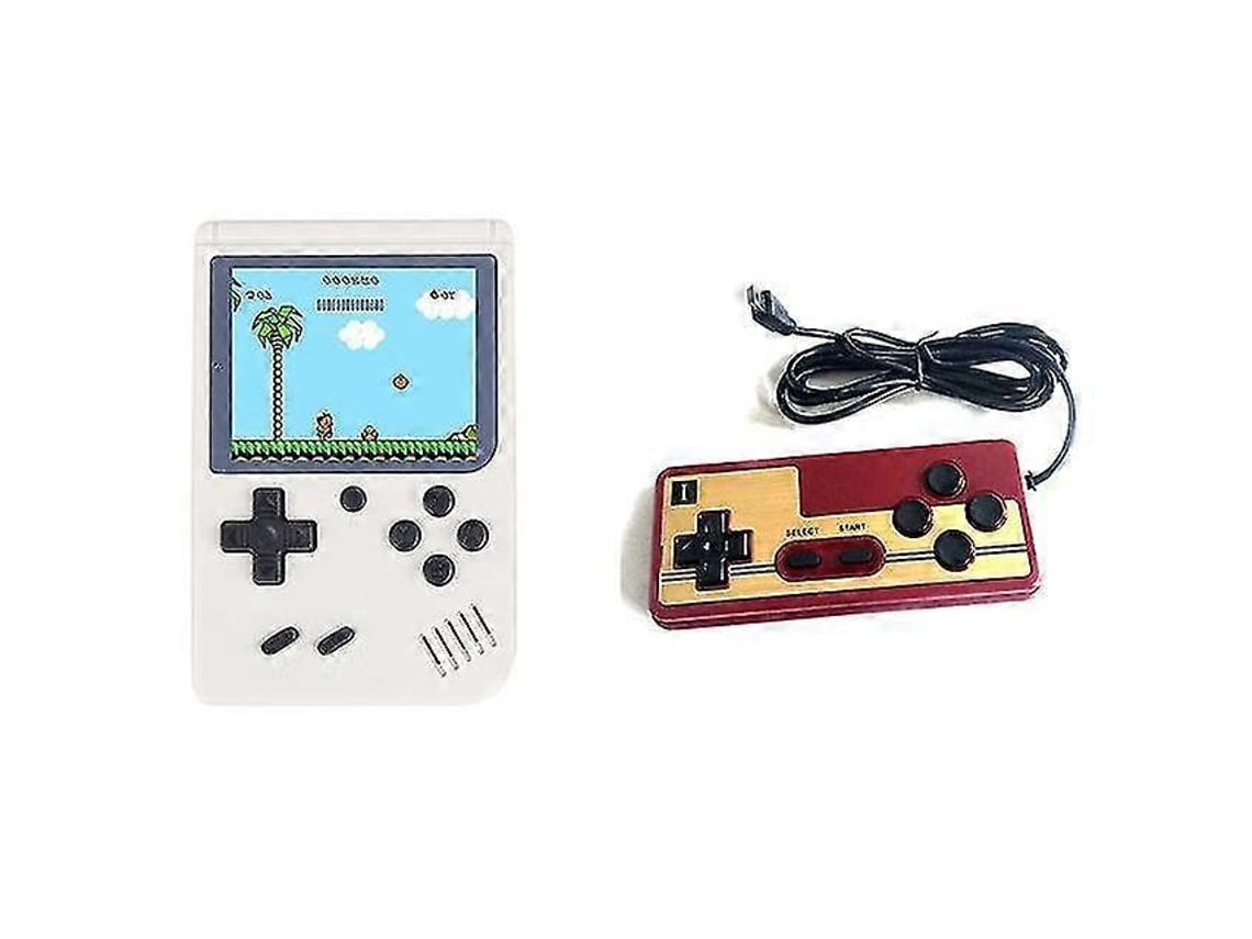 Console De Jogos Portátil Retrô De 3 Polegadas E 8 Bits Para Crianças, Com 500 Jogos Integrados, Compatível Com Tv E Av VONKELIOS