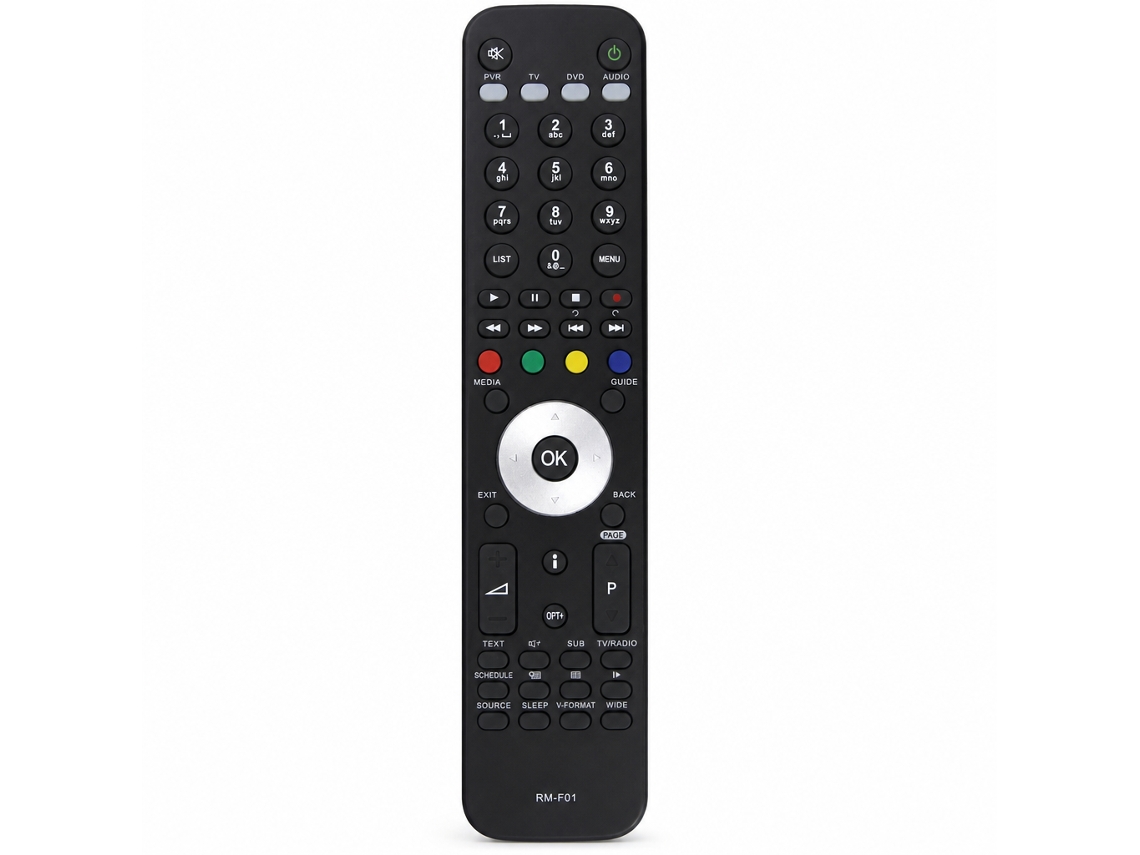 Comando De Substituição Compatível Com Recetores Humax Foxsat Hdr Freesat Rm-f01