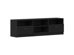Gabinete para TV com Gaveta MAISON EXCLUSIVE Carvalho Preto 150x33,5x45 cm