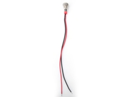 Sinalizadores Led Verdes Laxiscreed Ip65, 8mm, 24v, Pacote Com 50 Unidades Resistentes A Intempéries