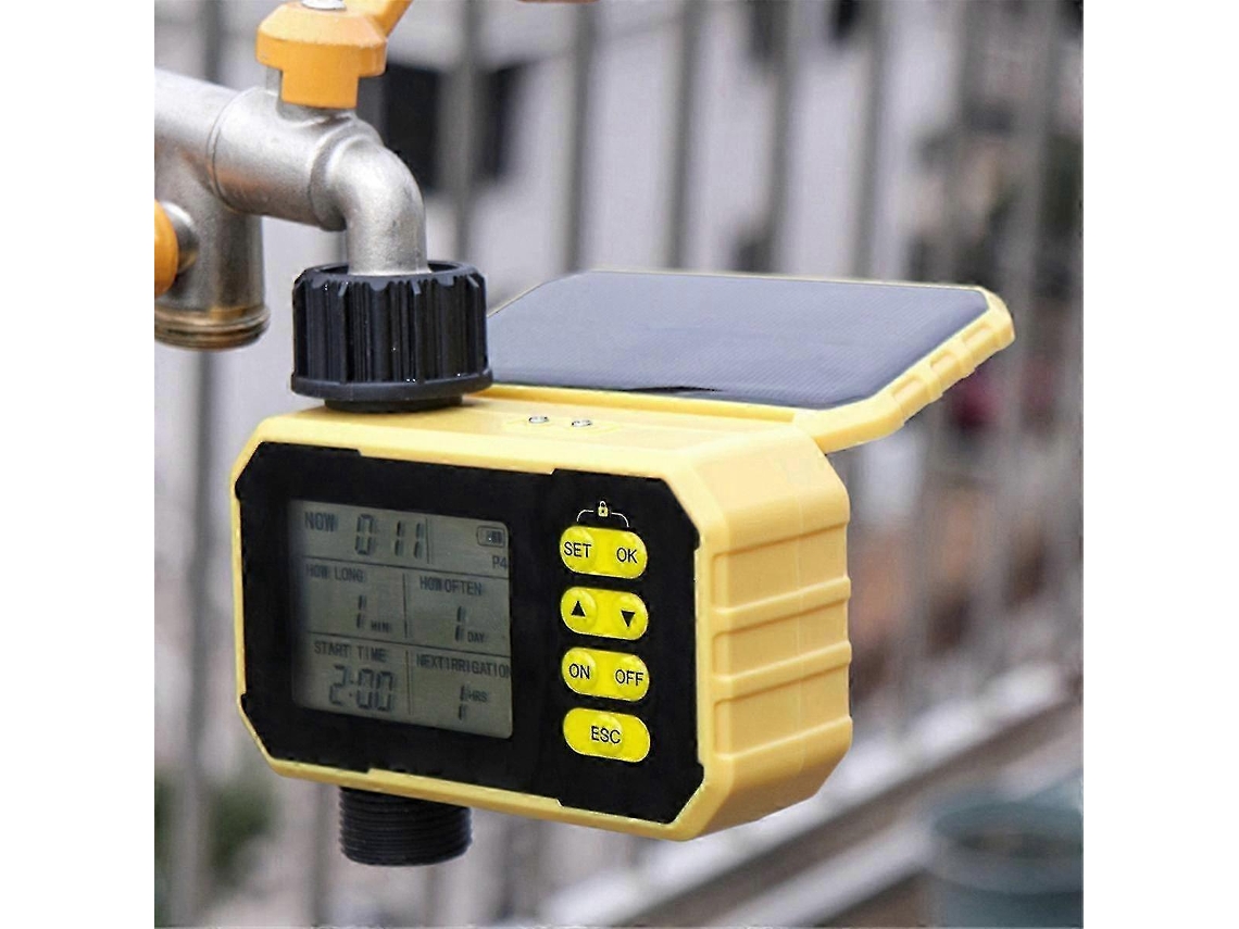 Controlador De Válvula De Água Para Jardinagem Alimentado Por Energia Solar Olysi Shop