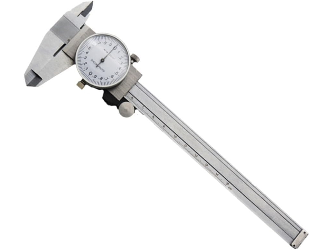 Paquímetro Vernier Para Mostrador Faixa De Medição 0 A 150 Mm,