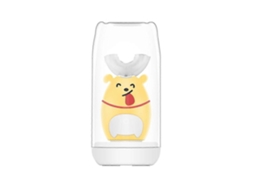 Escova De Dentes Elétrica Infantil Ultrassônica Automática Com Cabeça De Silicone