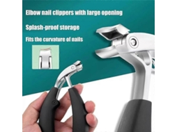 Sherum Clipmaster Pro, Cortador De Unhas Ergonômico E Angular Para Idosos Wellng Slowmoose