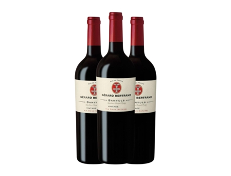 Vinho GÉRARD BERTRAND Naturel Banyuls (0.75 L - 3 Unidades)