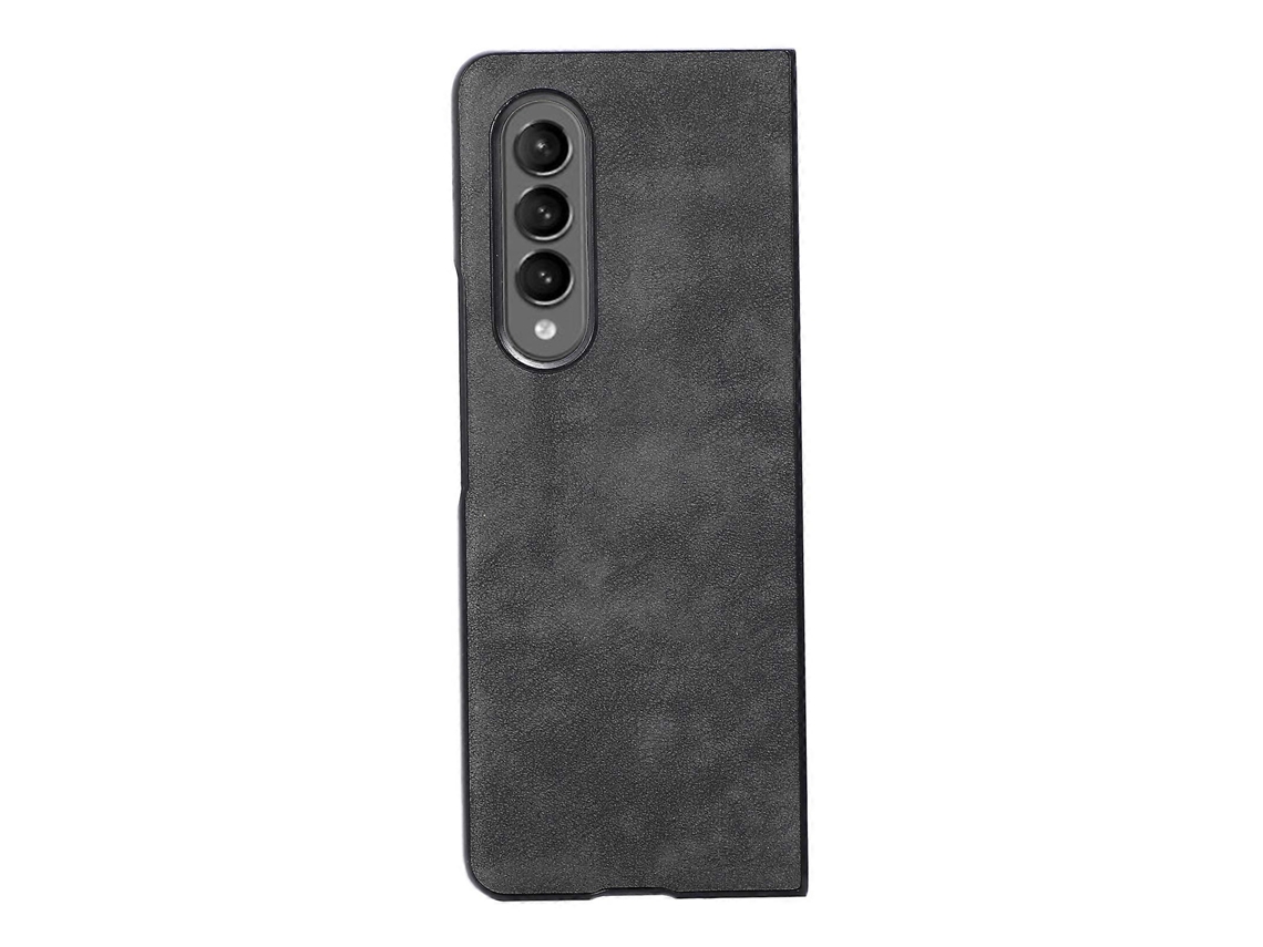 Capa De Celular À Prova De Choque Com Textura Marroquina Para Samsung Galaxy Z Fold3 5g