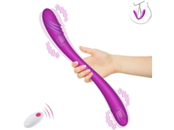 Vibrador De Massagem De Silicone De Controle Remoto De 7 Frequncias Para Mulheres (roxo) Yizhood