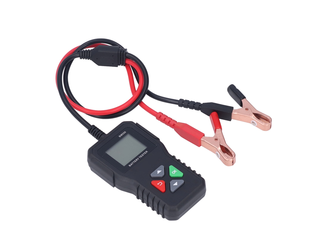 Testador de bateria automotiva profissional 3 em 1, 6V/12V/24V, analisador BM550