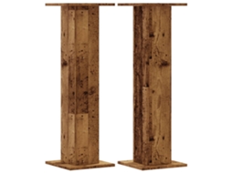 Plant Stand, Plant Stands Vidaxl Marrom Madeira Processada (30 X 30 X 95 Cm)