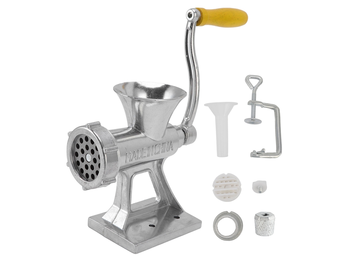 Moedor de Carne AQUAFORGE manual, uso doméstico, prata