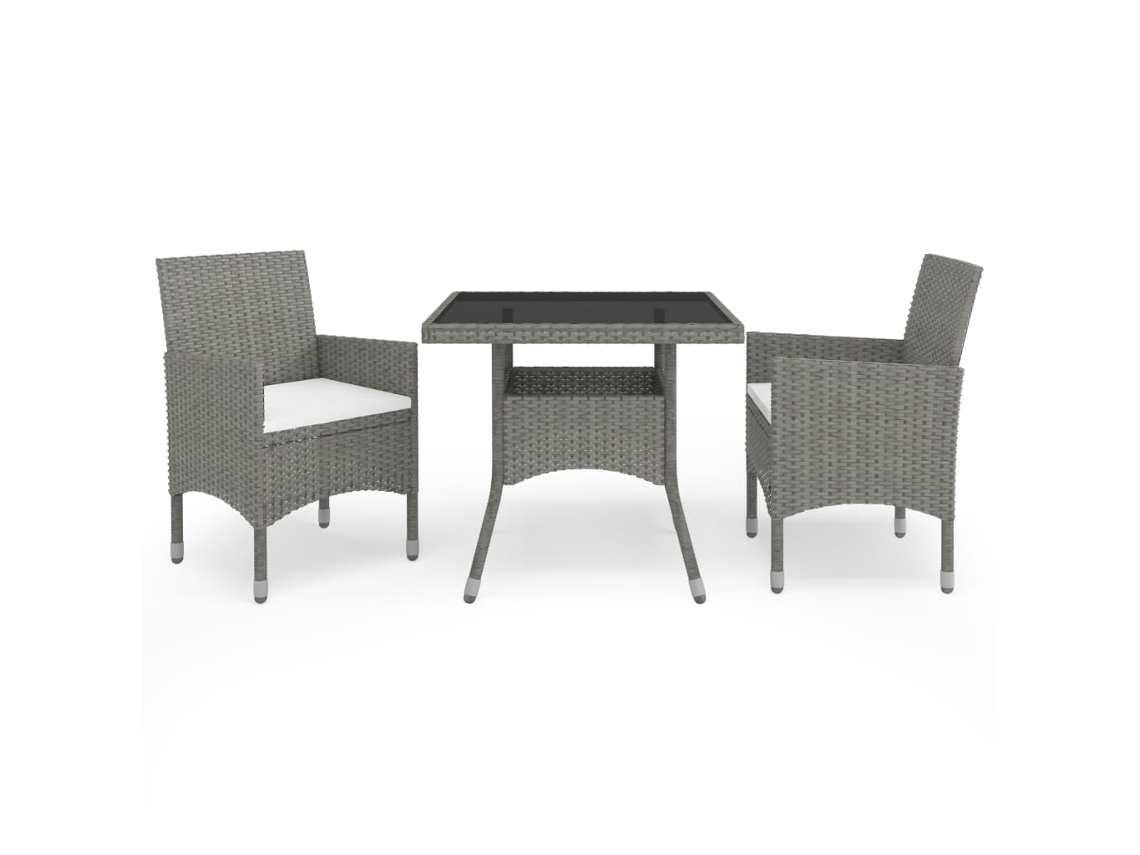 Dining Set, Dining Sets Vidaxl Cinzeto Rattan / Vime (n/a)
