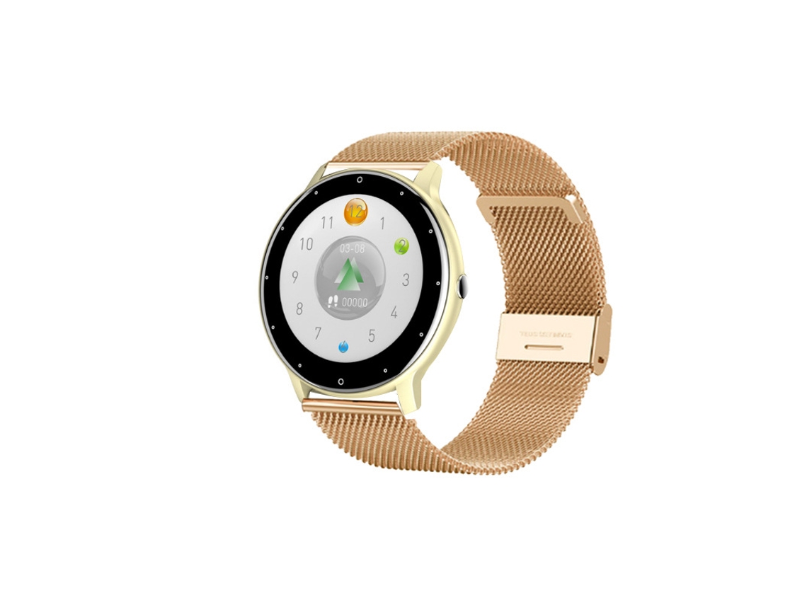 Smartwatch Yizhood Zl02 1.28 Inch Chamada Bluetooth Ip67 Impermeável (android E Ios Ouro)