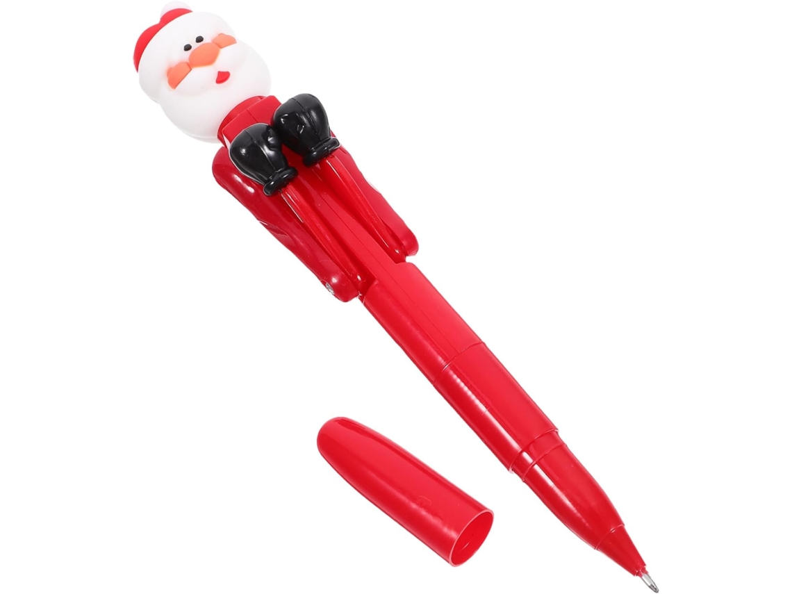 Conjunto De Canetas Decorativas Sewacc Com Tema Papai Noel Para