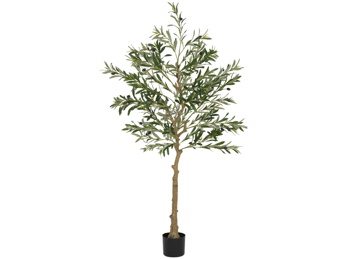 Planta Artificial Oliveira 150cm Interior Para Casa E Escritório Sala Quarto