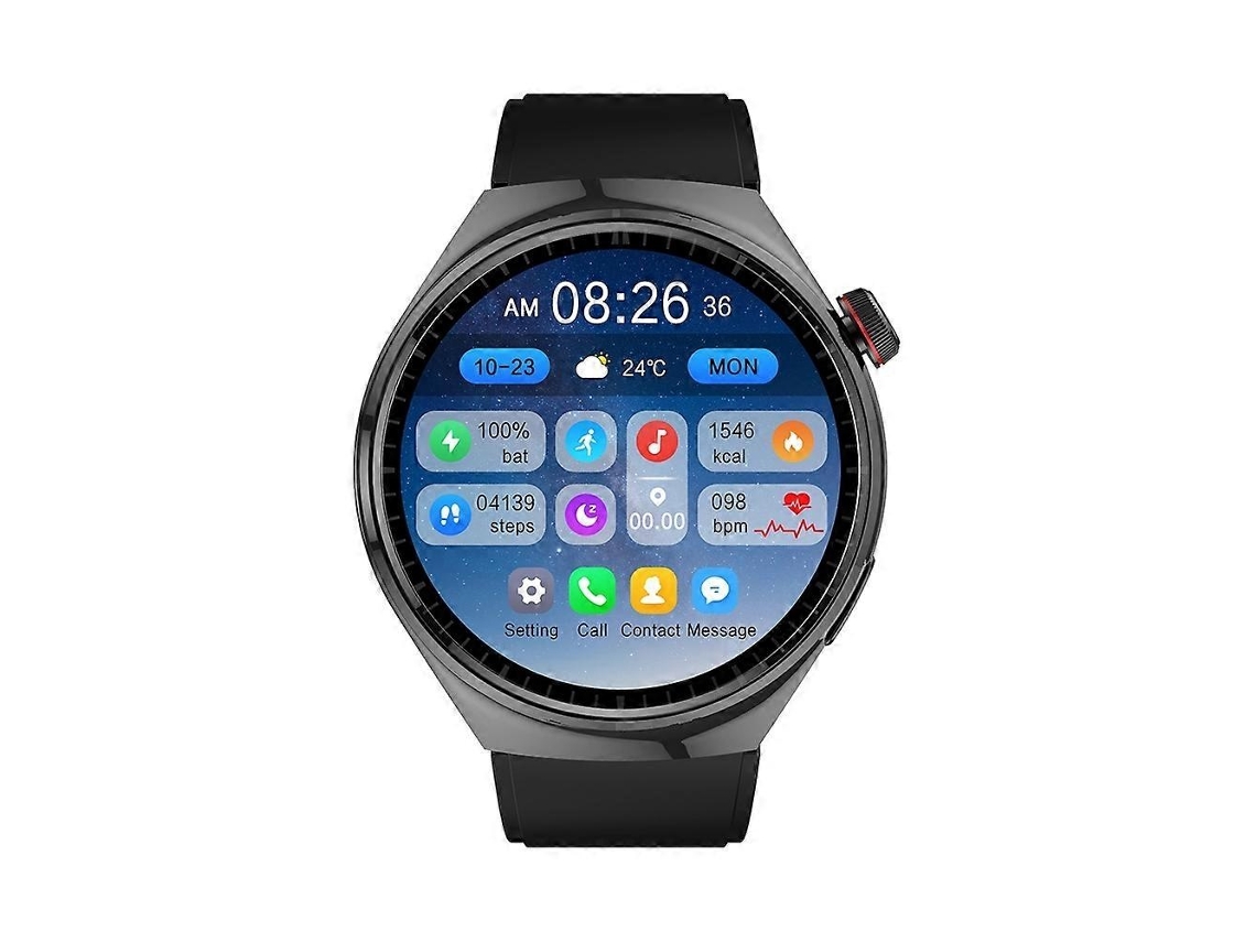 Lurelia Relógio Inteligente Lf38 Bluetooth, Ritmo Cardíaco, Spo2, 1,6", 390×390, Silicone