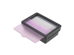 Luz LED para Câmera, Painel Ajustável com Bateria F550, Kit Complementar para Câmeras DSLR Canon, Nikon e Sony, Fotografia e Vídeo