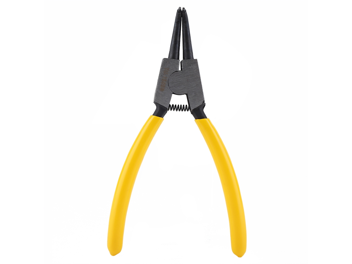 Alicate De Anel De Retenção Curvo Em Aço Inoxidável Com Cabo De 6 Polegadas Tu-150sb Snap Ring Pliers