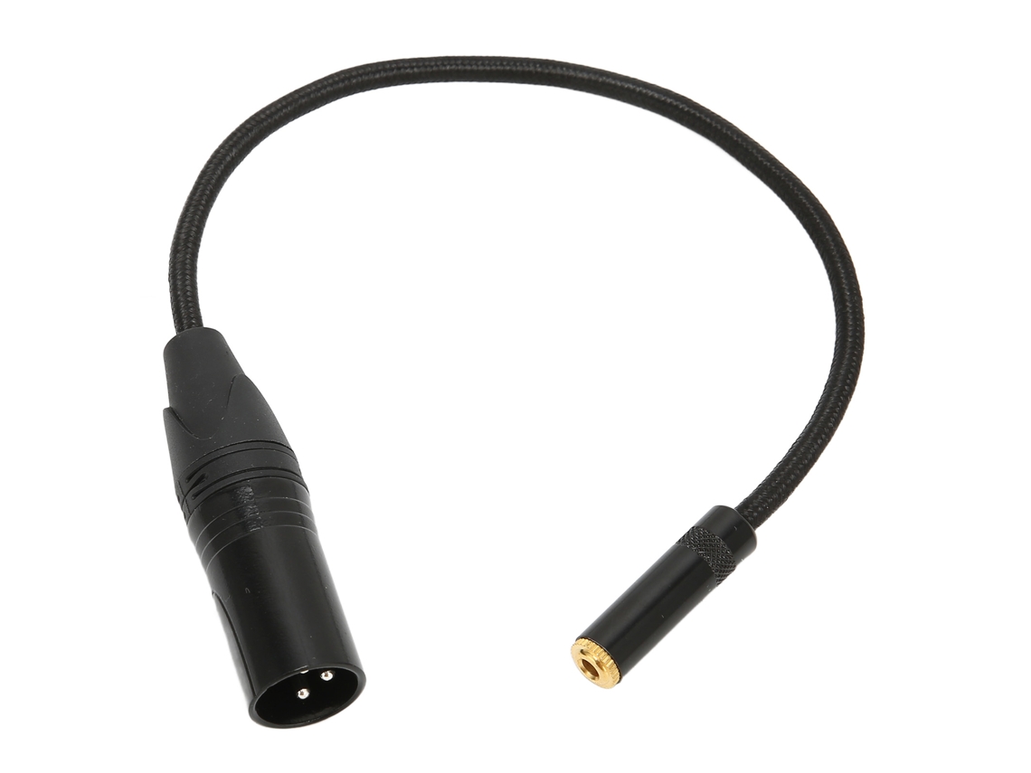 Cabo Mali XLR macho para 3.5mm fêmea 0.3m | S/MARCA