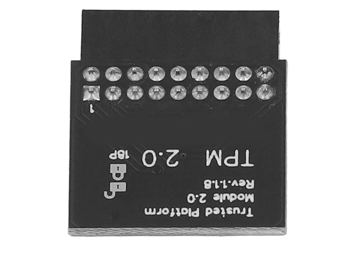 Módulo Tpm2.0 18pin Lpc Placa de Segurança Criptográfica para Computadores S/MARCA