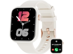 Smartwatch 1 85 Polegadas com Funções de Chamada e Rastreador de Fitness Múltiplos Modos de Esportes À Prova D'Água Adequado para Android Ip YEMAESRE