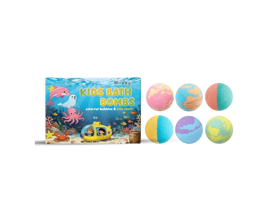 Bomba de Banho com Bolhas para Crianças