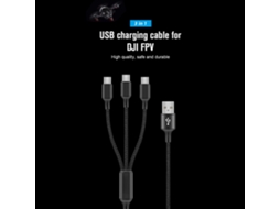 Cabo de Carregamento LAXISCREED para Dji Fpv Motion Controller Vr