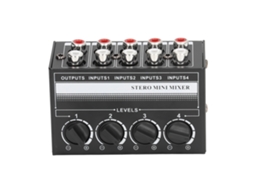 Mixer Estéreo Passivo Cx400 Mini Portátil 4 Canais | Business