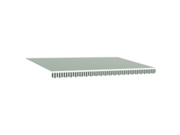Conjunto 1 Toldo Retrátil Vidaxl Verde Poliéster (500 × 300 Cm)