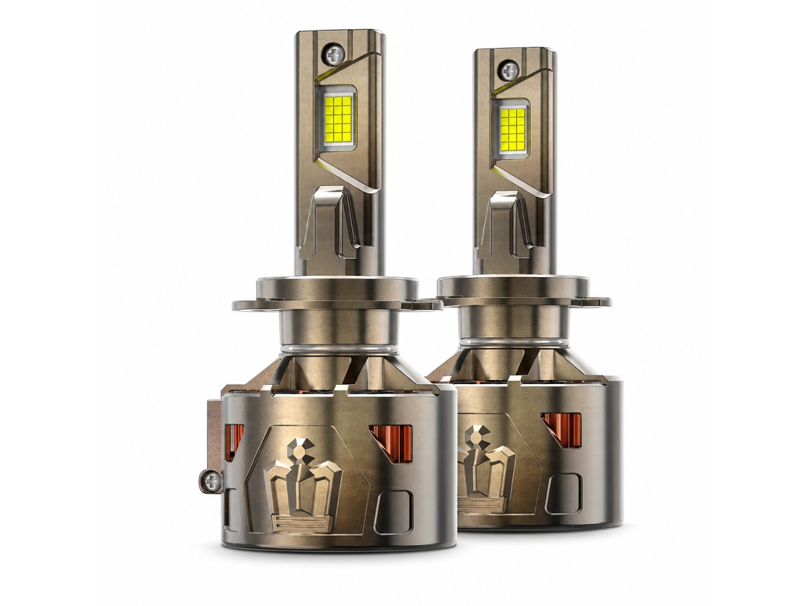 Lâmpada Led Para Farol Automóvel 330 W, Base 9004, Cor Bronze, Redsea
