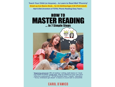 Livro How to Master Reading... In 7 Simple Steps Big Picture Total Phonic Reading, Writing, Math Codes to Ace Basics de Carol D'Amico (Inglês)