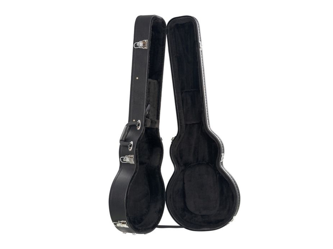 Estojo Rígido para Guitarra Elétrica, Formato de Garrafa de 41,34 Polegadas, com Fecho de Segurança, Porta chaves AQUAFORGE