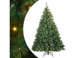 Decoração Sazonal Vidaxl Verde Plástico (210 Cm)