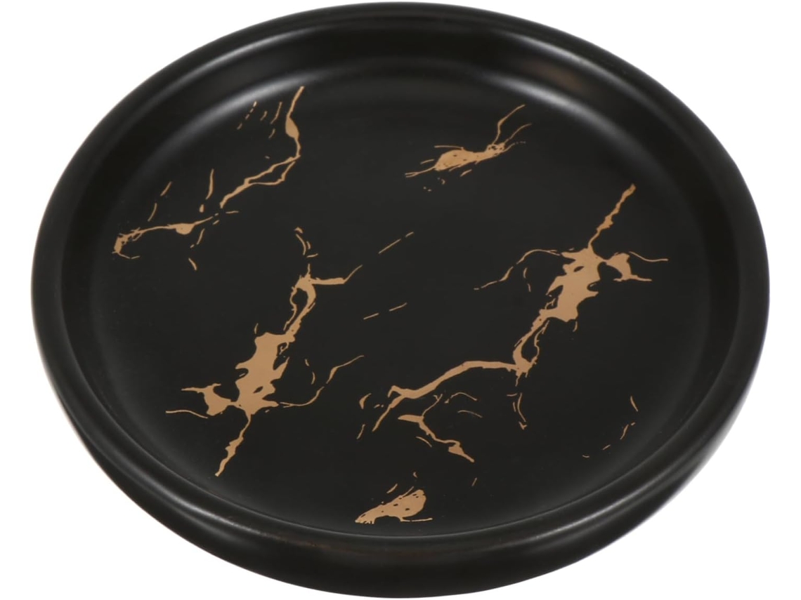 Saboneteira Em Formato De Cisne Para Pia De Banheiro, Em Cerâmica, Com Drenagem Automática, Decorativa Para Cozinha E