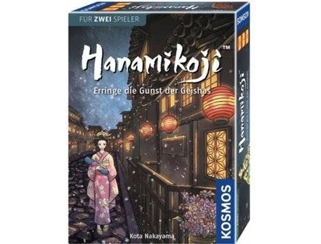 Jogo de Tabuleiro  Hanamikoji